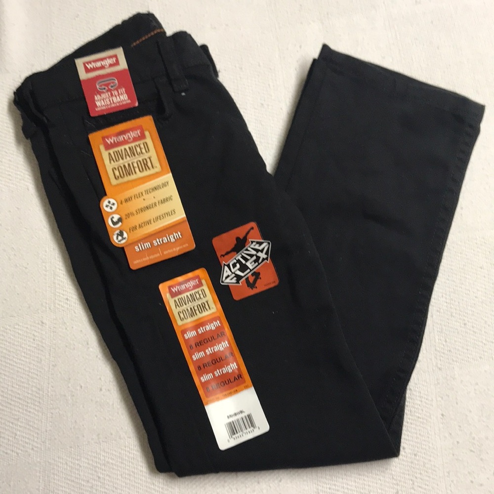 Black wrangler pants